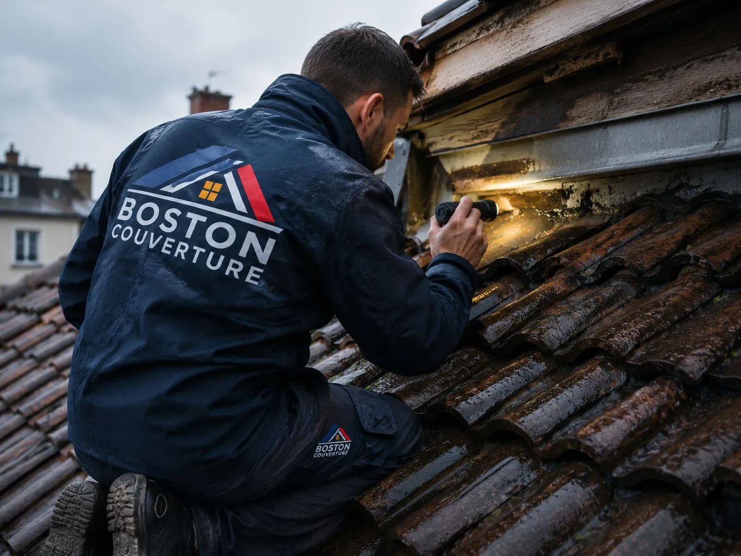 Recherche de fuite toiture à Meximieux par Boston Couverture